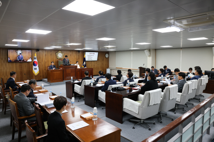 영주시의회, 제272회 임시회 폐회