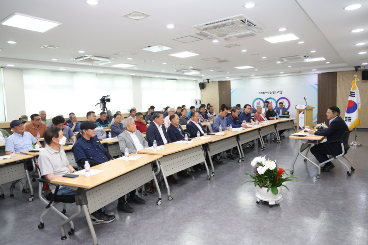 이동환 고양특례시장 16일 택시조합 소통간담회 주재