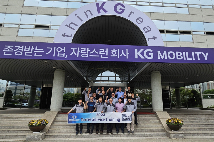 KG 모빌리티가 토레스의 본격적인 글로벌 시장 진출에 맞춰 해