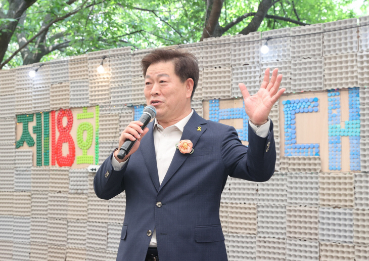 광명시 광명5동 제18회 너부대문화축제 현장
