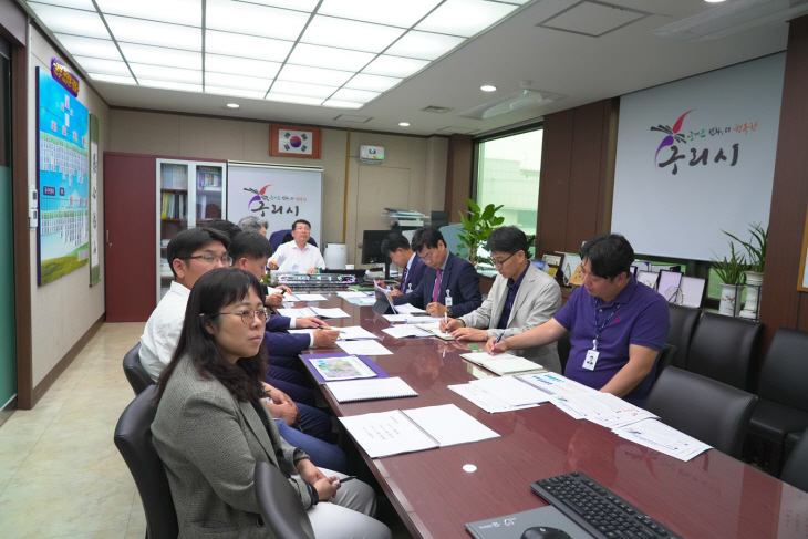 구리시 22일 첨단순환 트램 도입구상 용역 착수보고회 개최