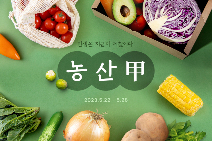 G마켓 농산갑 프로모션