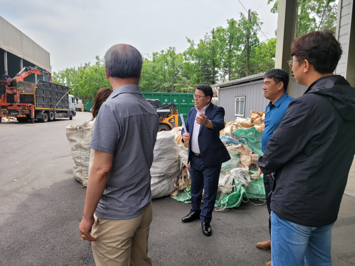 신승호 김포시 환경녹지국장 재활용수집소 현장행정