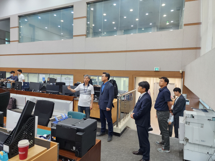 이정형 고양특례시 부시장 18일 시민안전센터 현장점검