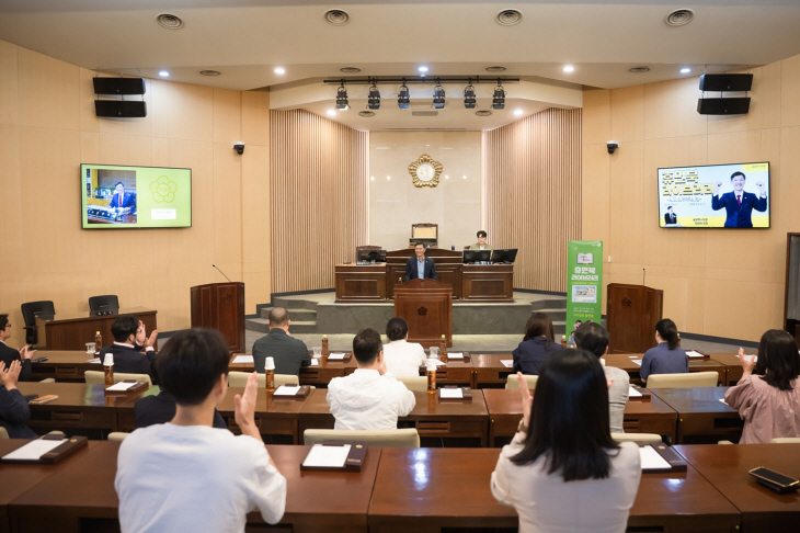김현택 남양주시의회 의장 24일 휴먼북 재능기부