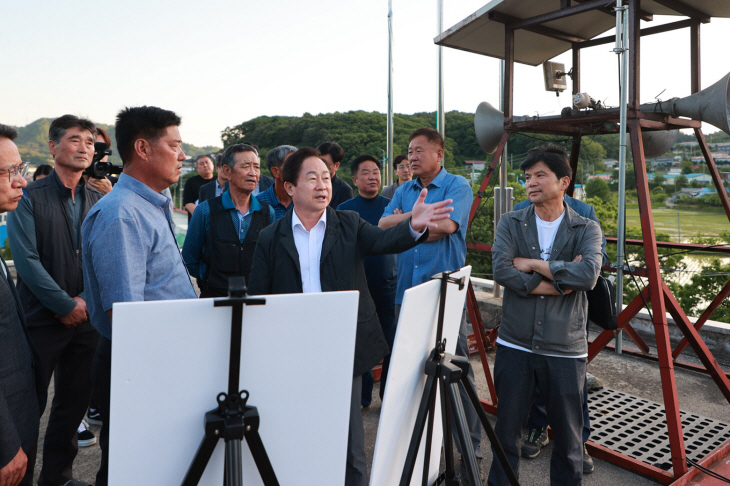 주광덕 남양주시장 화도읍 진심소통 1박2일 현장