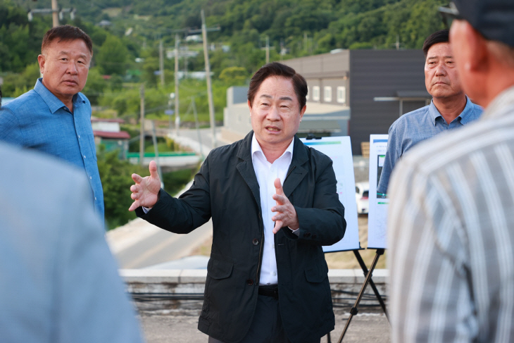 주광덕 남양주시장 화도읍 진심소통 1박2일 현장