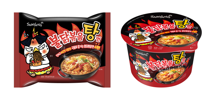 불닭볶음탕면 이미지