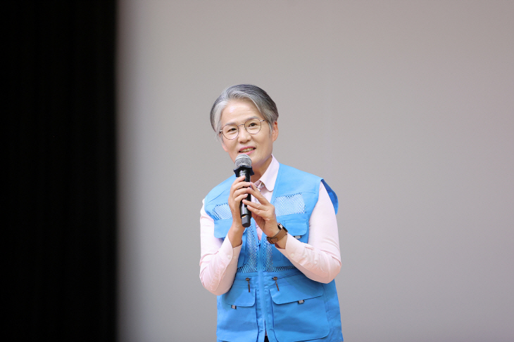 송미희 시흥시의회 의장 2023년 마을방역단 발대식 축사