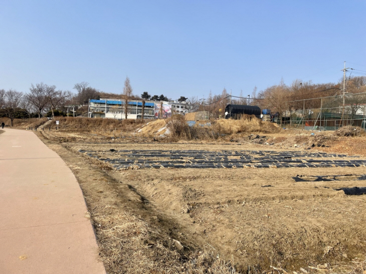 행주산성역사공원 내 불법 경작지