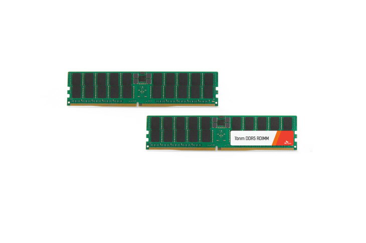 SK하이닉스 1b DDR5 서버용 64기가바이트 D램 모듈(16기가비트