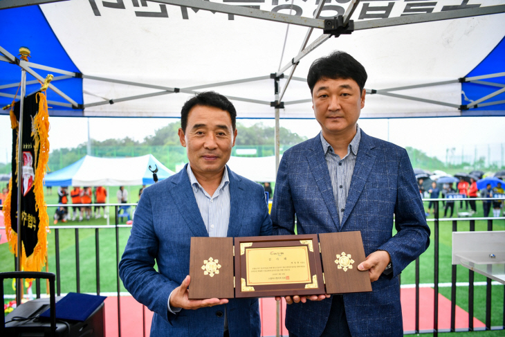 포천시 소흘생활체육공원 축구장 준공식 개최