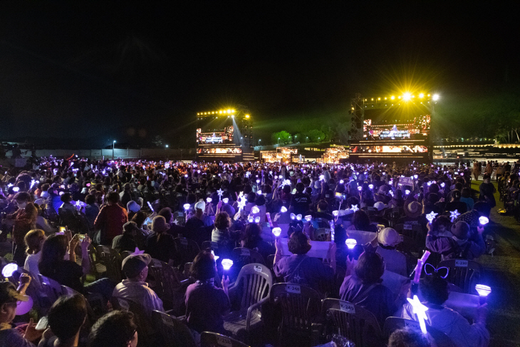 양주 회암사지 유네스코 등재기원 콘서트 현장