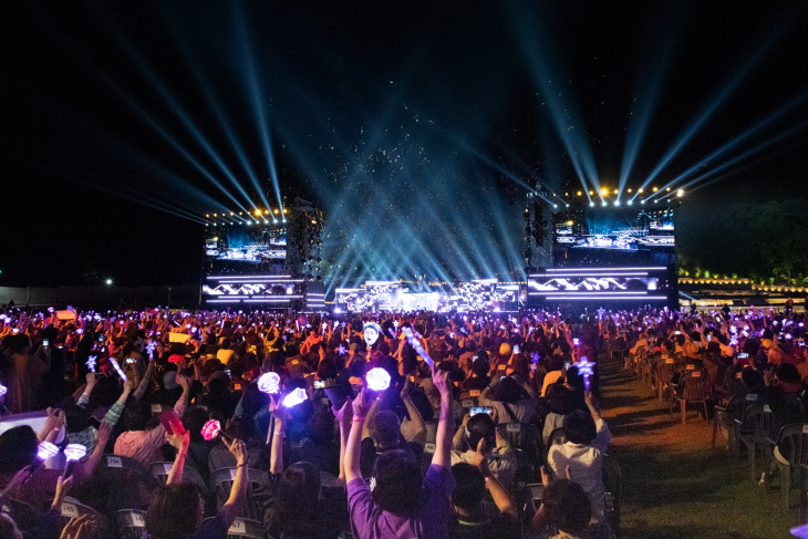 양주 회암사지 유네스코 등재기원 콘서트 현장