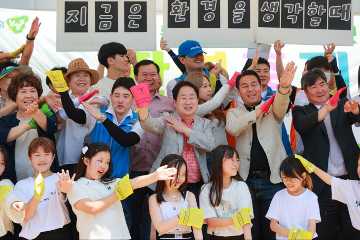 남양주시자원봉사센터 ‘지구를 지키는 에티켓’ 환경축제 현장
