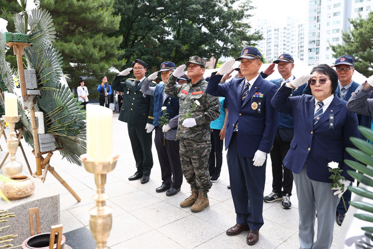 의왕시 6일 제68회 현충일 추념식 개최