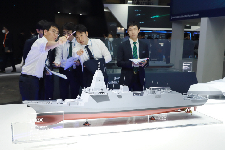 MADEX 2023 HD현대중공업 전시 부스 현장 (2)
