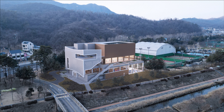 과천시 관문 제2실내체육관 조감도