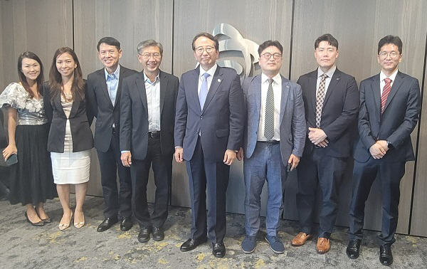 강준석 BPA 사장, 세계 1위 터미널운영사 PSA 본사 방문