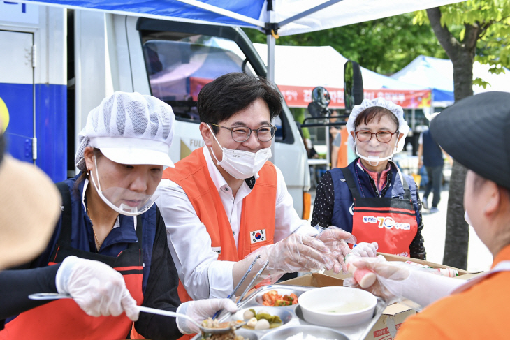 김포시 민선8기 1주년 기념 ‘통행시장실’ 현장