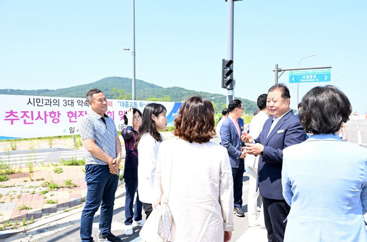 파주시 ‘대중교통 확 개선 추진사항 설명회-시승식’ 개최