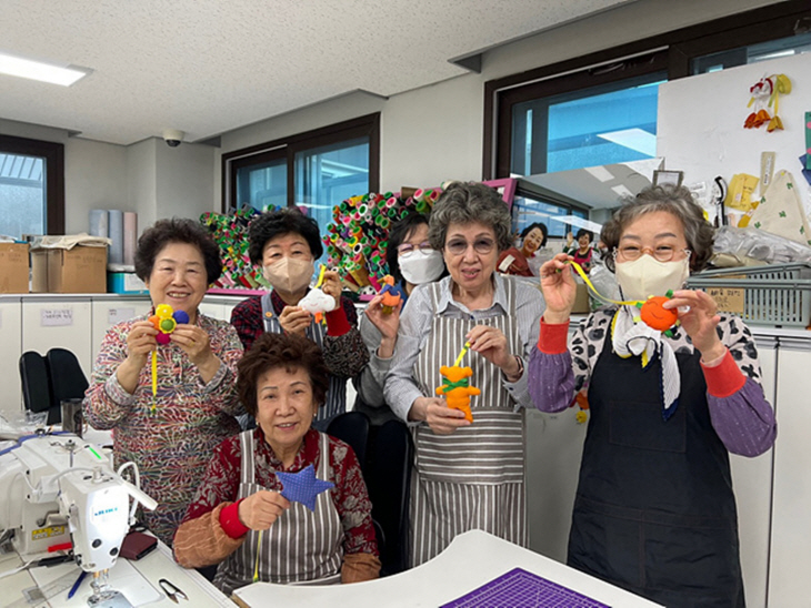 고양특례시 할머니와 재봉틀 사업단
