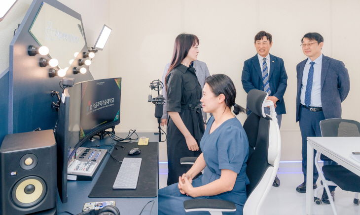 AI면접 실습을 지원하는 서울과기대 잡스튜디오