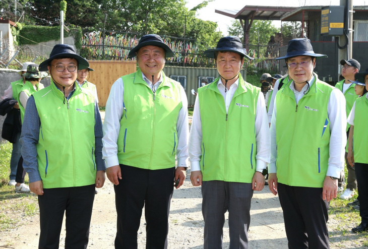 파주시-행안부-경기도 DMZ 자유평화 대장정 임진각 코스 점검