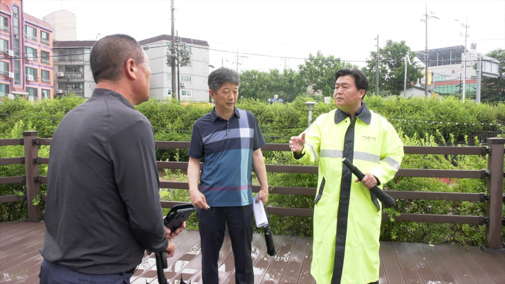 임병택 시흥시장 26일 관내 상습침수지역 로드체킹