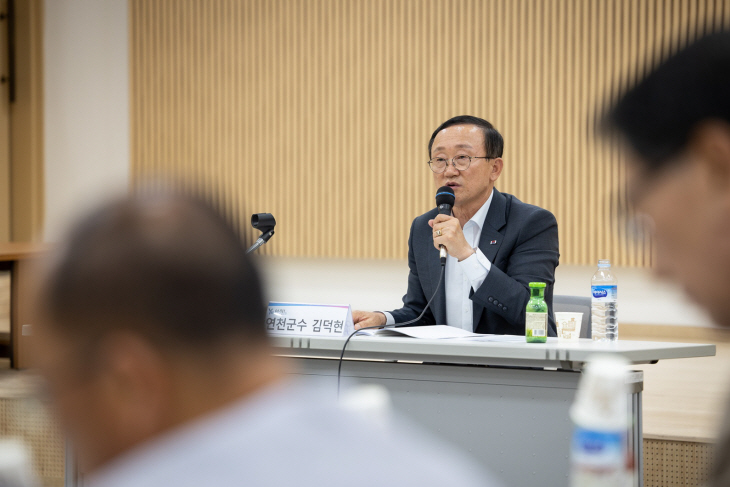 김덕현 연천군수 27일 취임 1주년 기자간담회 개최