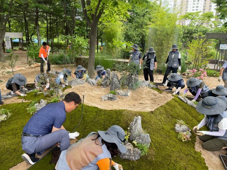 부천 시민정원사 부천중앙공원 탄소흡수원 조성