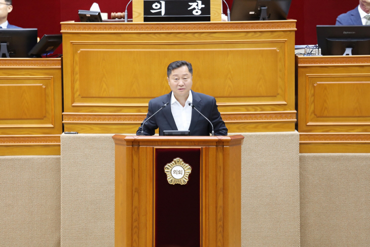 김정중 안양시의회 의원 5분 자유발언