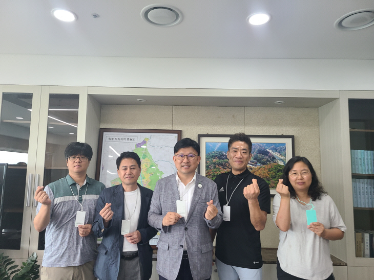 김태훈 부시장 명예조합원 가입