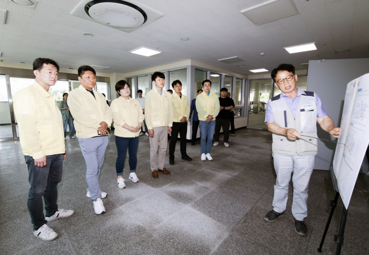 김포시의회 정례회 행감 현장점검- 양곡복합형 생활체육센터