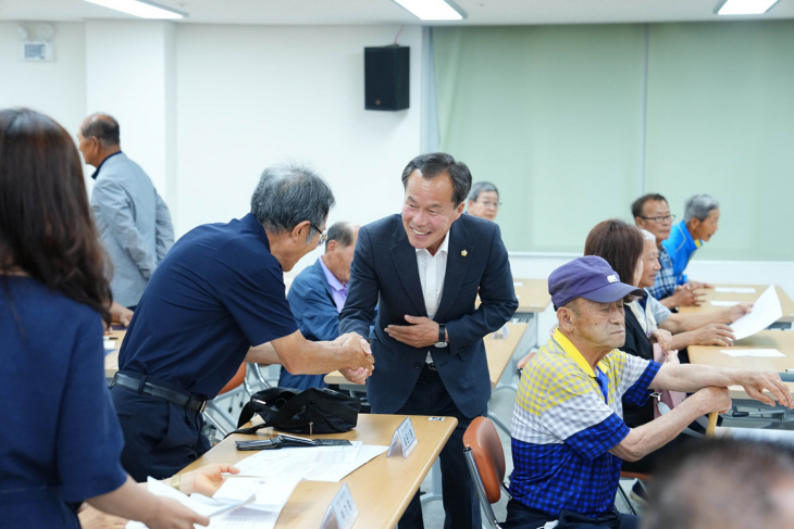 서과석 포천시의회 의장 현장의정