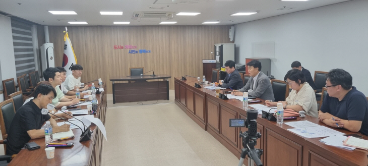 하은호 군포시장-시민모임 6월28일 금정역 통합개발 간담회