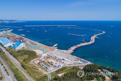 동해항 전경