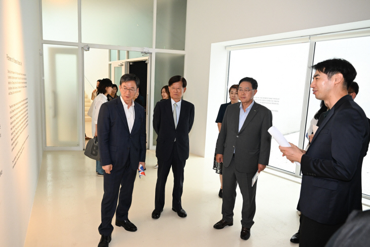 양주시립장욱진미술관 한국 추상미술의 개척자들 개막식