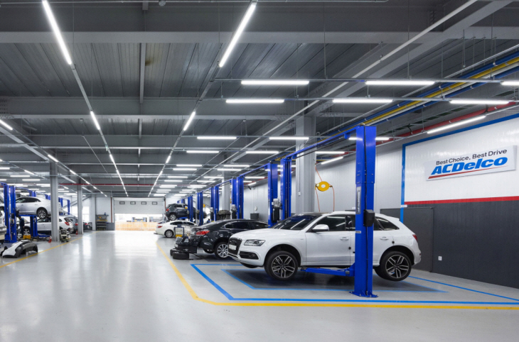 에이씨델코(ACDelco) 평촌 서비스센터 내부