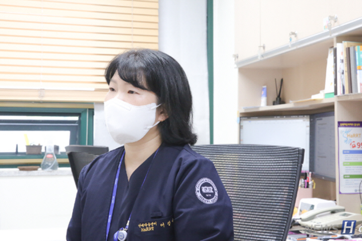 이정애 한양대병원 간호사