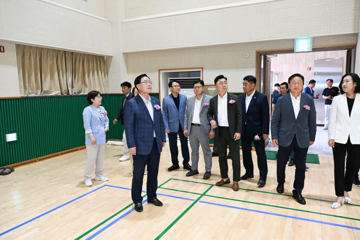 양주시 8일 옥정체육공원 실내체육관 개관식 개최