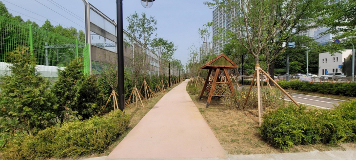 고양특례시 경의선 철도유휴부지 녹지 조성