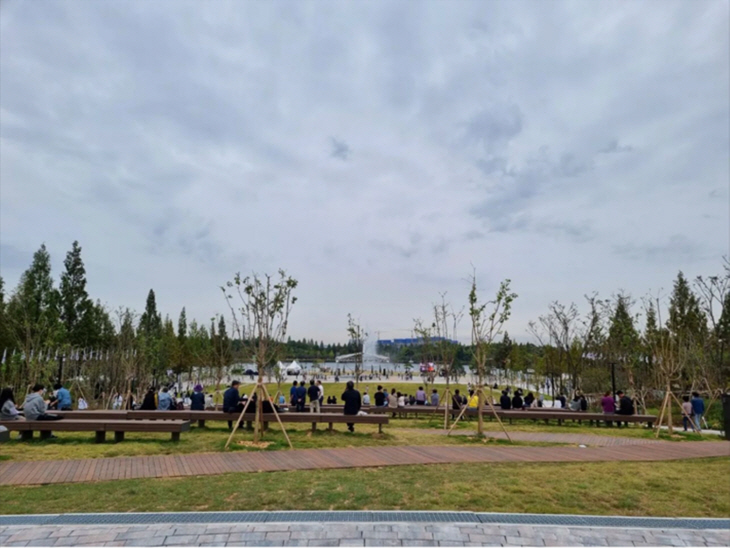 고양특례시 일산호수공원 녹지축