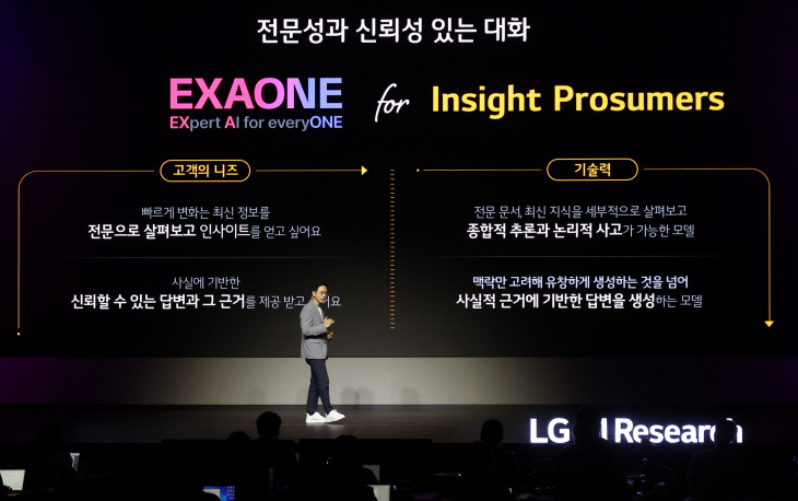 LG, 초거대AI '엑사원 2.0' 소개하는 배경훈