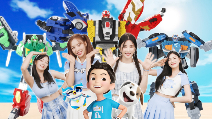 초이락 에이핑크 헬로카봇 컬래버