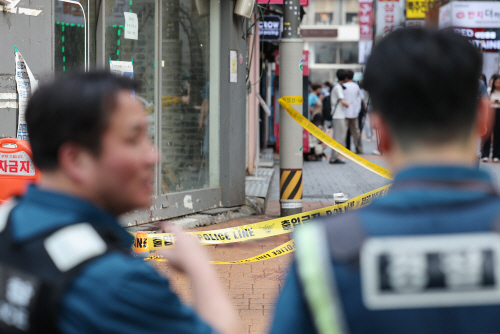 신림역 인근서 흉기난동 사건 발생