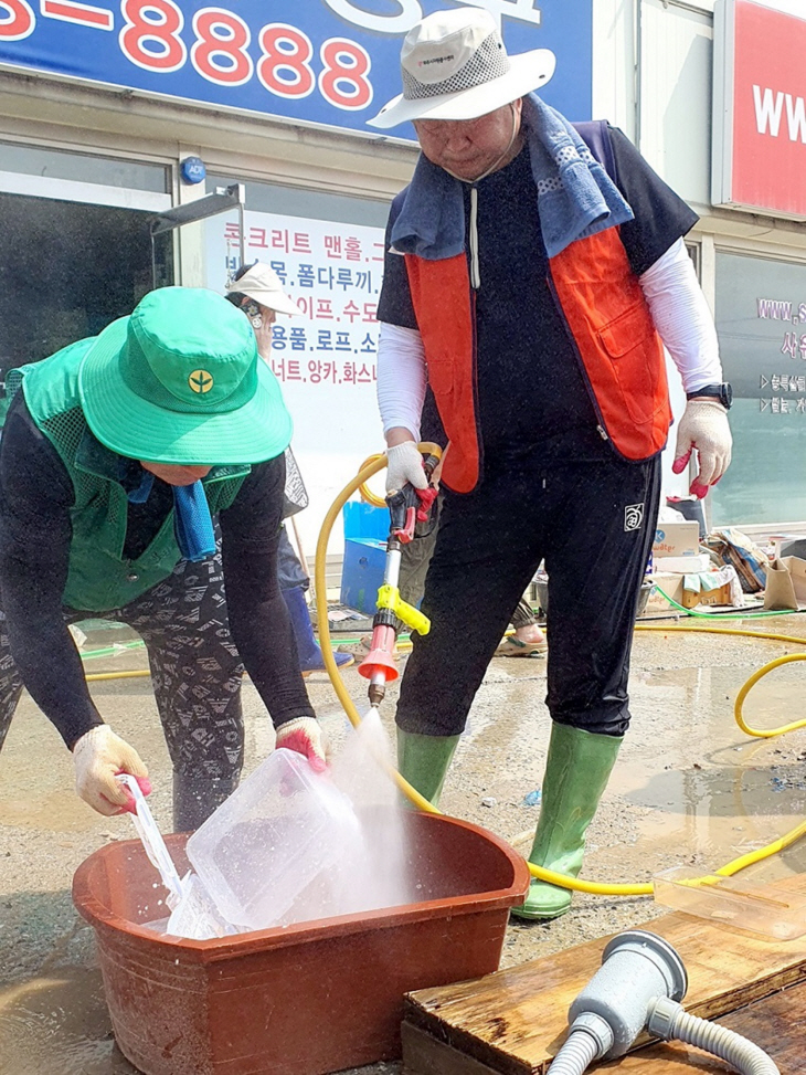 파주시 21일 특별재난지역 청주시 수해복구 지원