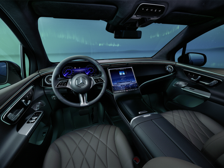 사진5-더 뉴 EQE SUV 인테리어