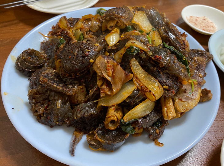 4.순대볶음