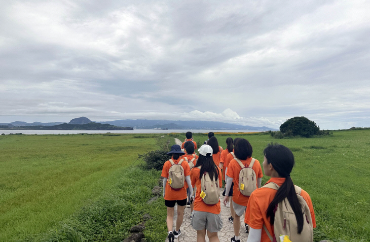 과천시 ‘청소년 국토대장정(제주) 올레갈래 캠프’ 현장